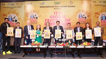 11th Global Festival of Journalism Noida Inaugurated at Marwah Studios