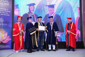Sandeep Marwah Honoured With Doctorate By French University