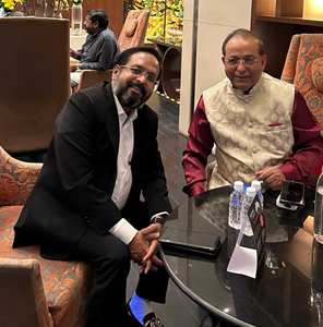 Mr Abdul Matlab Ahmad Chairman Of Nitol Niloy Group From Bangladesh Visited India And Opened New Avenues With Dr Dipankar Roy A Renowned Artist And Humanitarian