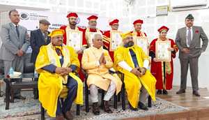 The American University (AUGP) & United Nations University For Global Peace  (UNUGP) USA, Conducted Peace Mission  In J&K By His Eminence Prof. Dr. Madhu Krishan
