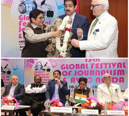 13th Global Festival Of Journalism Opens At Marwah Studios: A Celebration Of Media Excellence