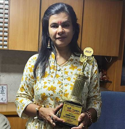 DR SHUMONA GHOSH Nominated For Prestigious Mom Dad God Of Universe Award !