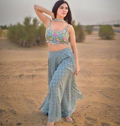 Actress  Nivedita Chandel Showcases Beauty, Grace, And Desert Vibes In A Stunning Dubai Photoshoot