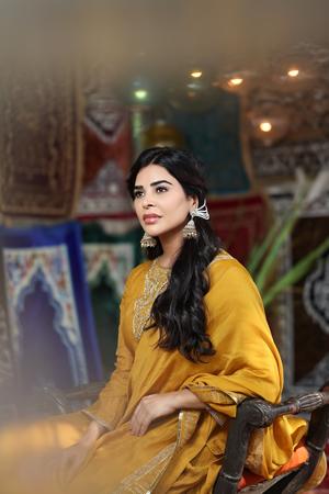 Actress & Model Nivedita Chandel Draped In Grace Rooted In Confidence Desi Fashion Poise And Modern Femininity