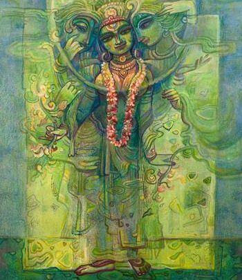 “RELATIONS” An Exhibition Of Paintings & Drawings By Renowned Artist Sajal Kanti Mitra At Jehangir Art Gallery