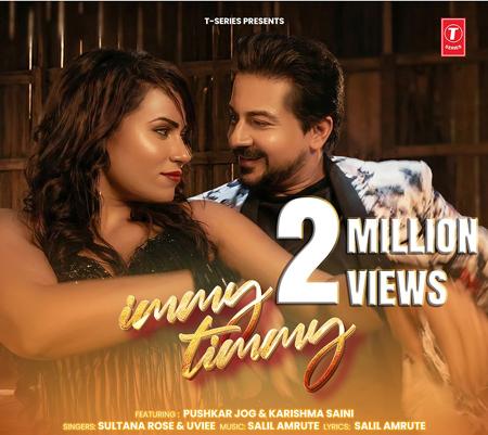 Famous Singer UVIEE’s New Party Song “Immy Timmy” Becomes A Blockbuster, Released By T-Series, Viewed By 3 Million People