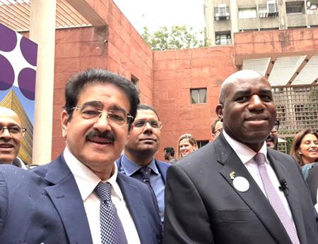 Dr. Sandeep Marwah Meets UK Deputy Prime Minister At AI Impact Summit To Strengthen Indo-UK Creative And Educational Ties