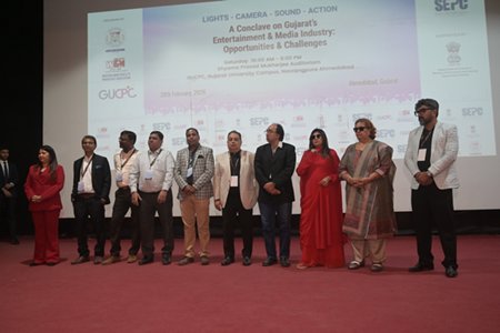 Conference On Gujarat’s Entertainment & Media Industry, Showcased The Talent Of Gujarati Artists And Technicians, Giving A New Direction To Gujarati Cinema