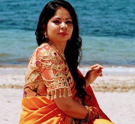 Swapnali Wani Mrs. Bharat-USA Universe 2026, Draped In Heritage: Showcasing Indian Handloom At Cannes