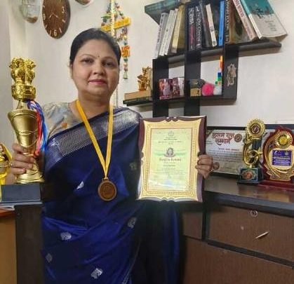 भारत गौरव सम्मान से सम्मानित हुईं लेखिका रंजीता कुमारी
