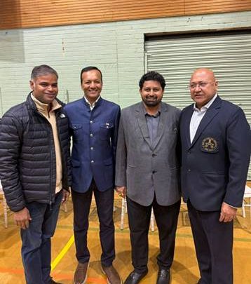 Top Leading Lawyer V. K. Dubey, Chairman Of Vkdl Npa Advisory Council, Receives Distinguished Honour At The 2nd International Bar & Bench Badminton Championship In London