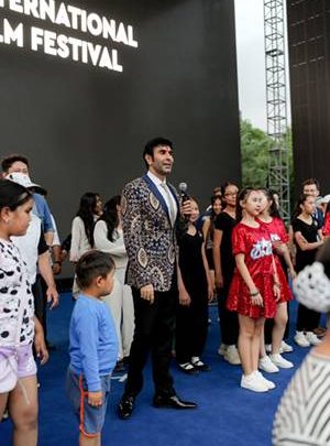 Sandip Soparrkar At Bishkek International Film Festival In Kyrgyzstan