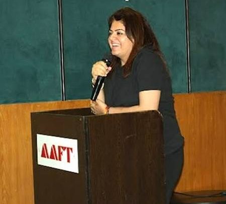 AAFT Hosts Engaging Mental Health Workshop By Aruna Babbar At Marwah Studios